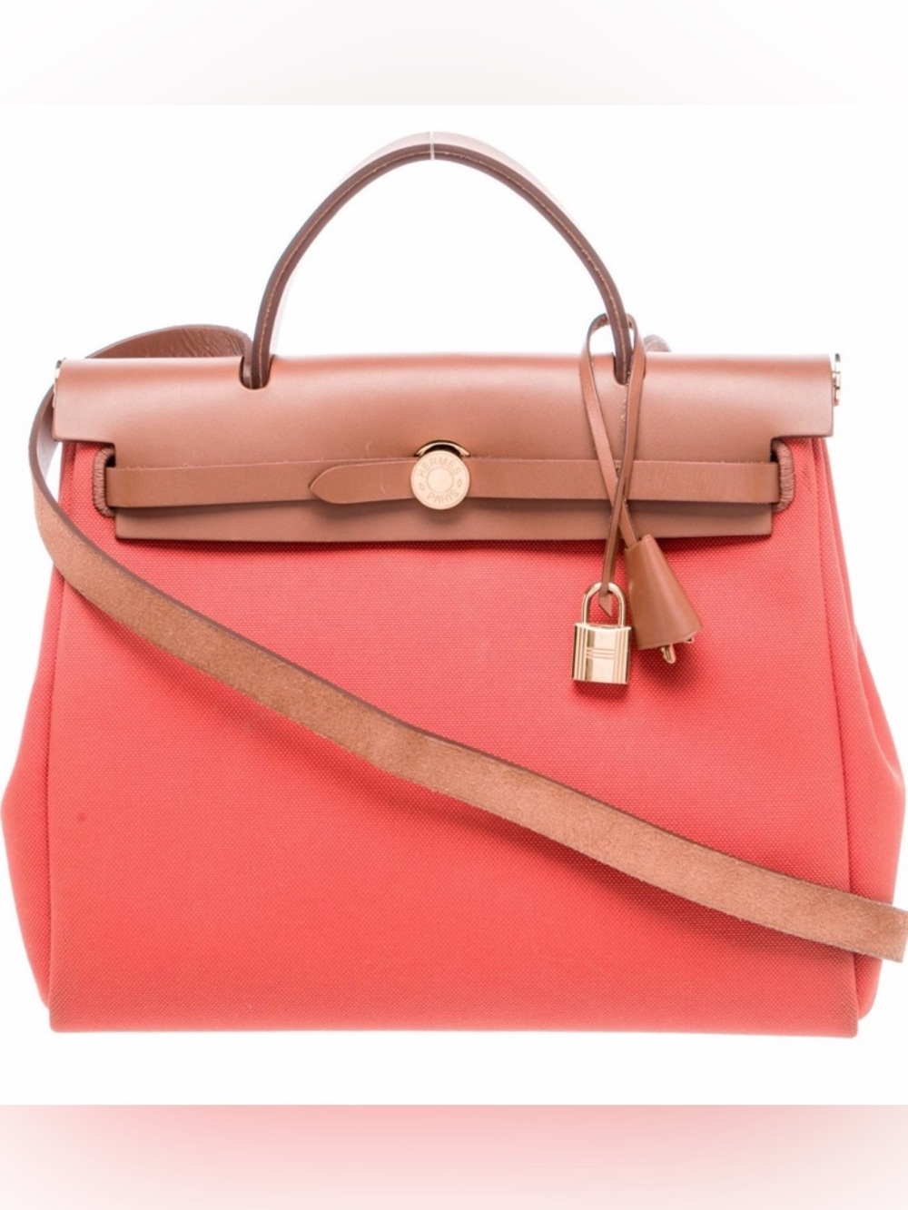 Hermes 2023 Toile Militaire Herbag Zip 31